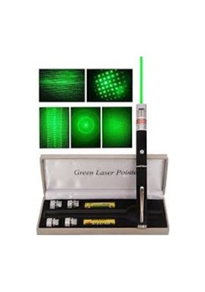 Green Lazer Kalem 5 Başlıklı Özel Kadife Gri Kutulu