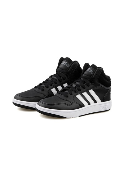 Adidas Hoops Mid Sneaker 3.0 K Çocuk Günlük Ayakkabı Siyah GW0402 Siyah