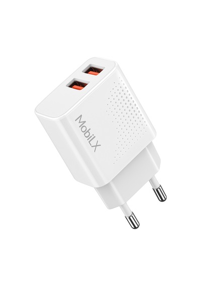 Mobilx 2.4a Apple Uyumlu iPhone 8 14 Pro Max Hızlı Şarj Adaptörü + Lightning Kablo