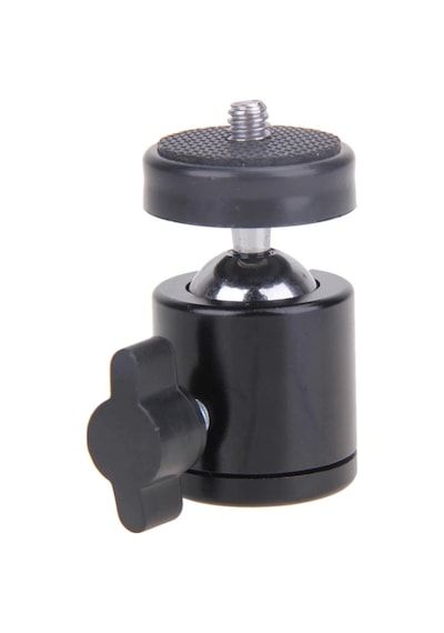 Tripod Ve Dslr Mount Adaptörü 360 Derece Döner Mini Hot Shoe 1/4