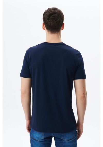 AR-MA Arma Erkek Regular Fit Baskılı Süprem Bisiklet Yaka Tişört Y29344453502 Lacivert