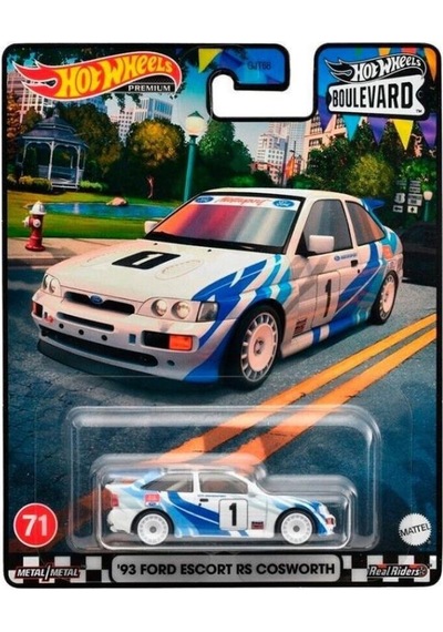 Hotwheels Boulevard 93 Ford Escort