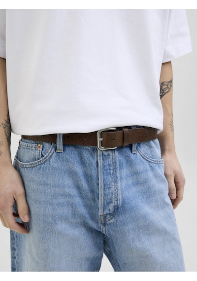 Jack & Jones Jacrave Deri Kemer 12273923 Kahverengi