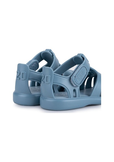 Igor Tobby Solid Çocuk Gri Günlük Stil Sandalet S10271-225 Açık Mavi