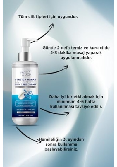Karşıtı Gül Yağlı Losyon Stretch Marks Removal Lotıon Wıth Rose Oıl 250ml Çok Renkli
