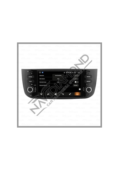 Navıdıamond Fıat Punto 7 Inch 2 Gb Ram 32 Gb Hafıza Androıd Multımedıa Teyp 9.0 İnç