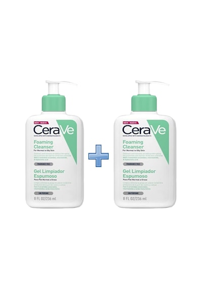 Cerave Köpüren Yüz Temizleme Jeli 2 x 236 ML