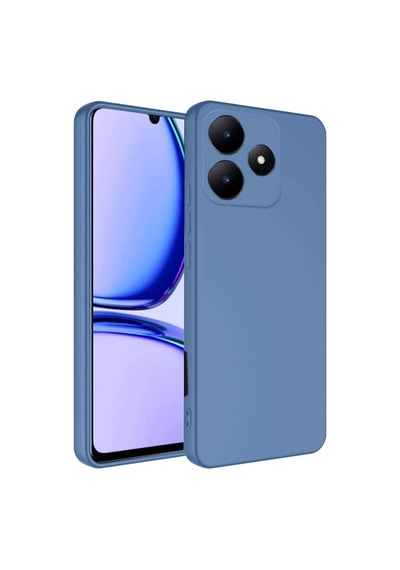 Cosmotex Newface Realme C61 Kılıf First Silikon - Mavi
