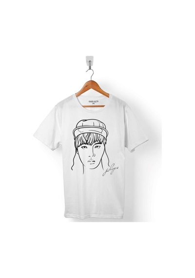 Bts Bangtan Boys J Hope J-hope Logo Erkek Tişört 001
