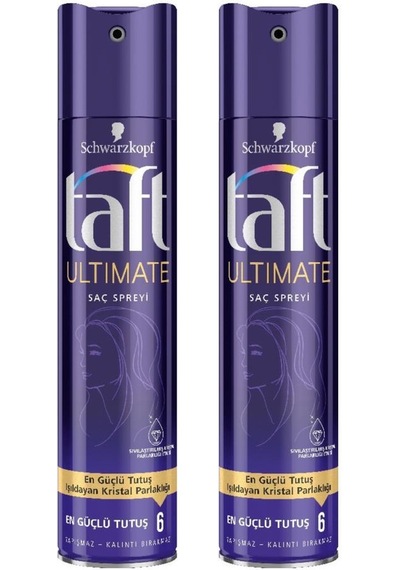Taft Ultimate Sprey 250 ml X2