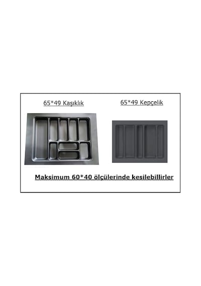 65x49 Kaşıklık ve Kepçelik 2'li Set (Ücretsiz Kesim)