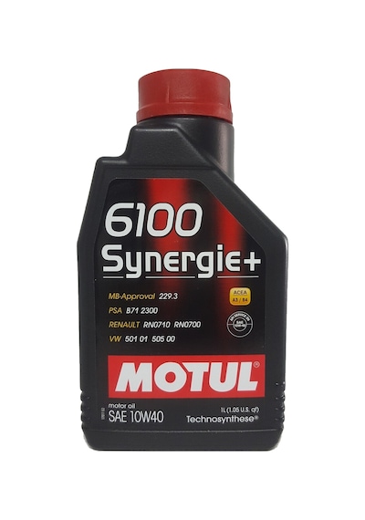 Motul 6100 Synergie+ 10W-40 Technosynthese Motor Yağı 1 L