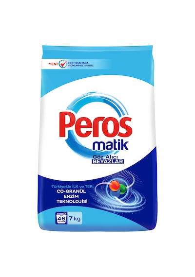 Peros Matik Göz Alıcı Beyazlar 7 Kg 5 Adet