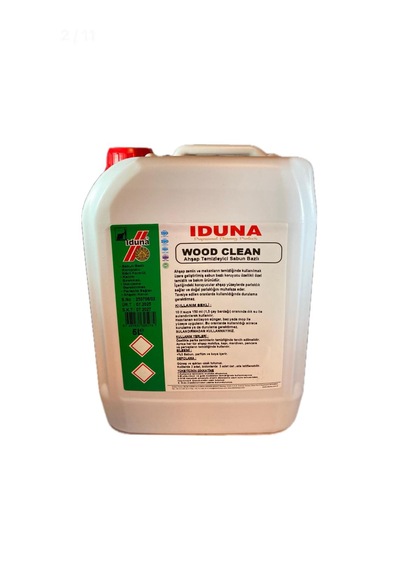 Iduna Wood Clean Antistatik Etkili Sabun Bazlı Ahşap Temizleme Ürünü 5 L Tekli