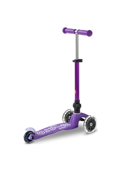 Mini Micro Scooter Deluxe Foldable Led Purple Mcr.mmd199 Mor