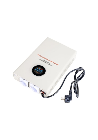 Powermaster Slım-1500 Otomatik 1500 Watt Voltaj Kombi Regülatörü