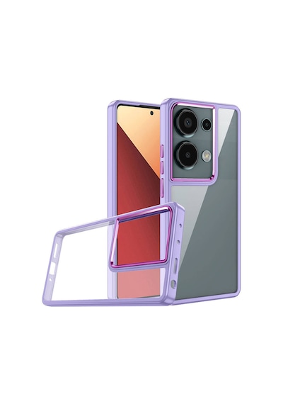 Xiaomi Redmi Note 13 Pro 4g Kılıf Zore Flora Kapak Lila