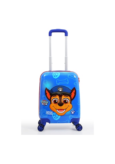 Gedox Kids Paw Patrol Lisanslı Çocuk Valizi Chase Temalı Darbeye Dayanıklı 360 Tekerlek Mavi