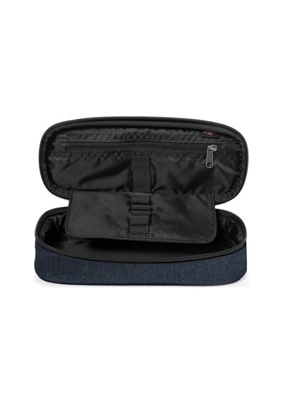 Oval Single Unisex Yetişkin Kalem Çantası Triple Denim Standart Cok Renkli
