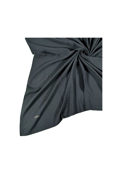 Mim Eşarp Tuana Eşarp Pamuk Jazz Caz Eşarp 110x110cm Siyah