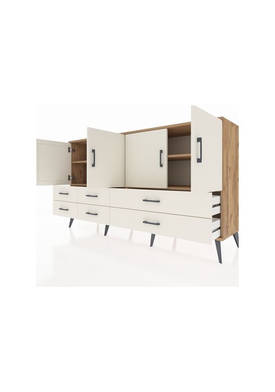 Hyperion Konsol 6 Raflı 6 Çekmeceli 4 Kapaklı 176x44x99 Çam-aytaşı Atlas Çam/aytası - Atlas Çam Hyperion Konsol 6 Raflı 6 Çekmeceli 4 Kapaklı 176x44x99 Çam-aytaşı Atlas Çam/aytası - Atlas Çam