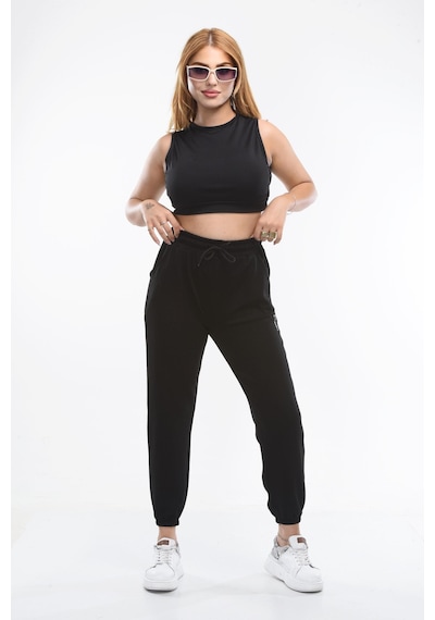 Monox Kadın Oys Jogger Modal Eşofman Altı Bordo