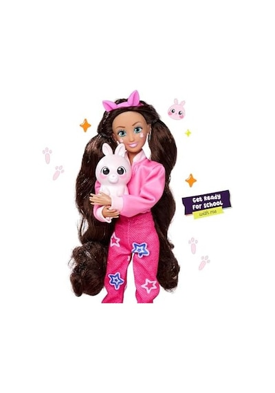 Sımba, 105953975, Hi Lucy, Oynar Eklemli Tasarım, Aksesuarlı, Sevimli Hayvan Figürü, 26 Cm