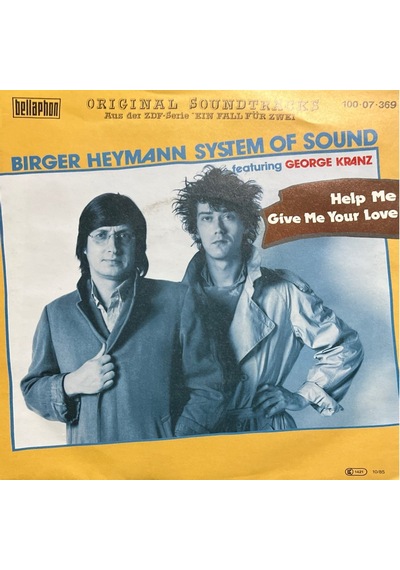 Birger Heymann System Of Sound Help Me 45lik Plak