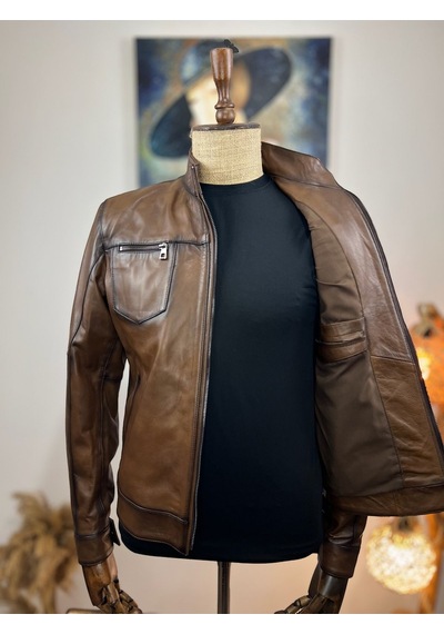 Always Leather Usta İşi Özel Dikim %100 Hakiki Deri 1803340020 Siyah