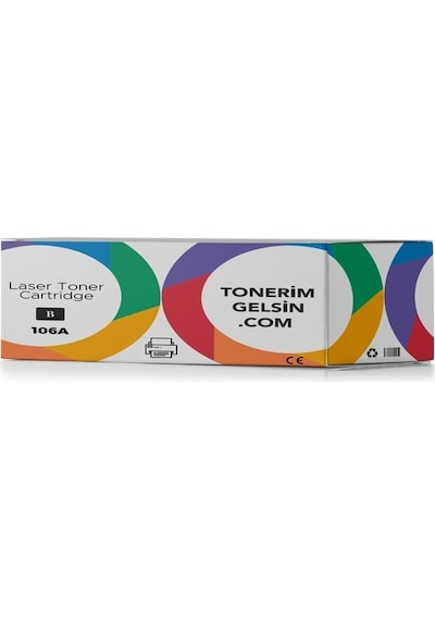 Tonerimgelsin 106A (W1106A) Toner-Hp Laserjet Pro M107A (4ZB77A)
