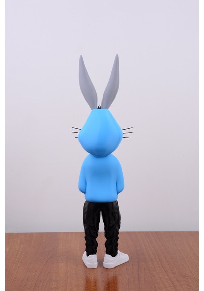 Bugs Bunny Figürü - Özel Tasarım 36 Cm Mavi - 693904396