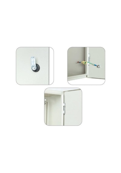 600x800x270 MM Duvar Tipi Taban Saclı Dkp Sac Pano