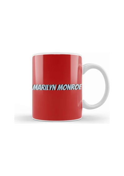 Marilyn Monroe Quotes Art Gift Vintage Retro Style Kupa Bardak Porselen No12833 Karışık