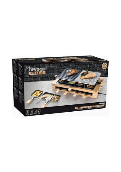Bestron ARG300BW 1500 W XL Raclette Grill