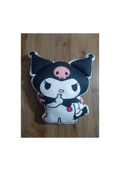 Kuromi Şekilli Tasarım Karakter Yastık Cok Renklı