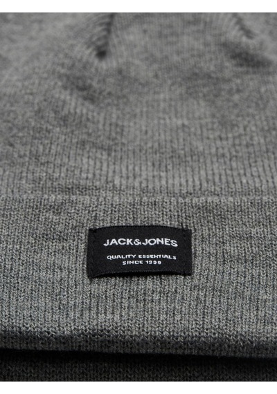Jack & Jones Jacdna Beanıe Noos Erkek Gri Bere - 12092815