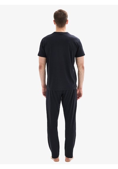 Erkek 3lü Pijama Takımı 40871 - Siyah Siyah