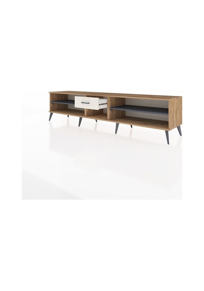 Hyperion Tv Ünitesi 2 Raflı Tek Çekmeceli 220x44x51 Çam-antrasit/aytaşı Antrasıt/aytası - Atlas Çam Hyperion Tv Ünitesi 2 Raflı Tek Çekmeceli 220x44x51 Çam-antrasit/aytaşı Antrasıt/aytası - Atlas Çam