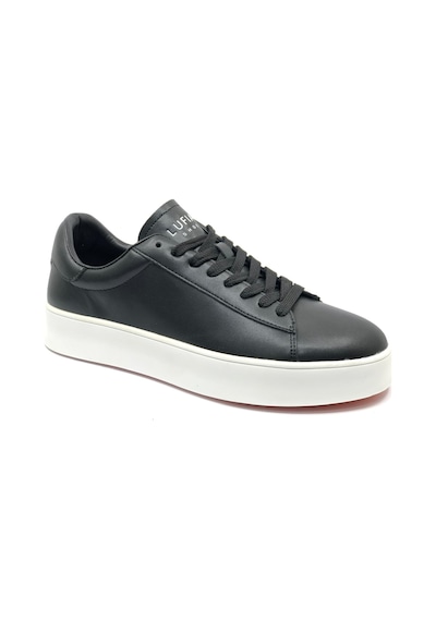 Lufian 111230254 Anton Sneaker Erkek Deri Ayakkabı Siyah