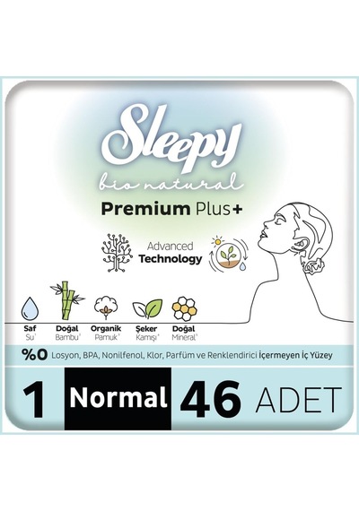 Bio Natural Premium Plus Mega Normal Ped 46 Adet - Özel Seri 355160-00224