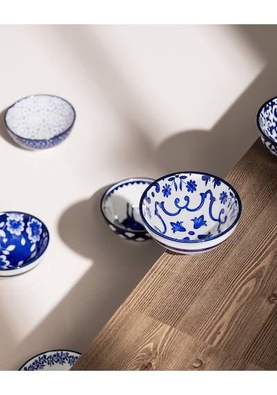 Madame Coco Reve Bleu Vista Kase Seti - Mavi/beyaz - 10 Cm 8684427358382 Çok Renkli
