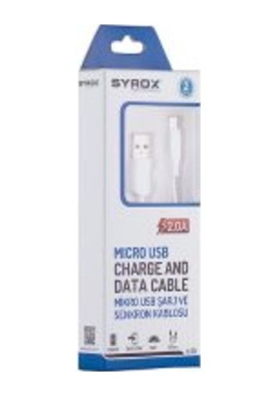 Syrox Syx-C70 S6/S7 (2A) Micro Usb Kablo