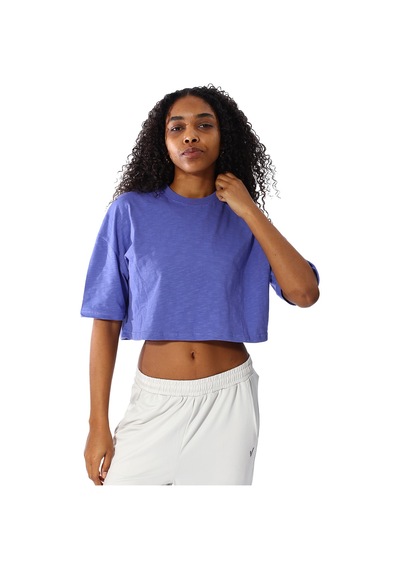 Sportive Tokyo Kadın Mor Günlük Stil T-shirt 25yk027-mor Mor