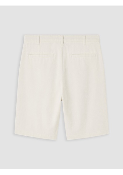 Lcwaıkıkı Classic Gri Regular Fit Keten Karışmlı Erkek Şort