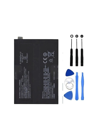 Oppo Reno 6 5g Pil Batarya Blp855 + Tamir Set