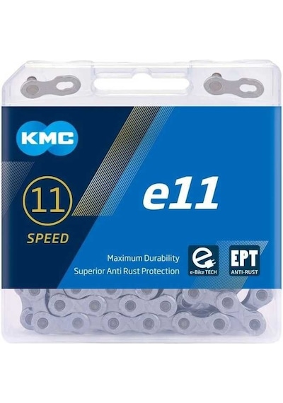 Kmc Zincir E11 Ept Pas Önleyici Koruma E-bıke 11 Vites Kutulu 136l