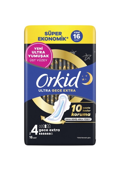 Orkid Ultra Gece Ekstra 16'lı - 6 Adet Tarı