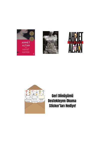 Hayat Hanım + Ölmek Kolaydır Sevmekten + Son Oyun + Okuma Sticker'ları