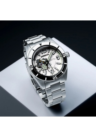 Spinnaker Fleuss Sp-5175-11 Spongebob Squarepants Doodlebob Limited Edition Otomatik Erkek Kol Saati Gri