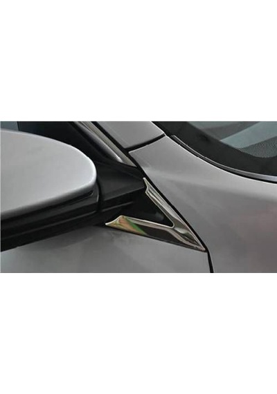 Honda Civic Fc5 Krom Cam Çıtası 8 Parça 16 -17-18- 19-20-2021